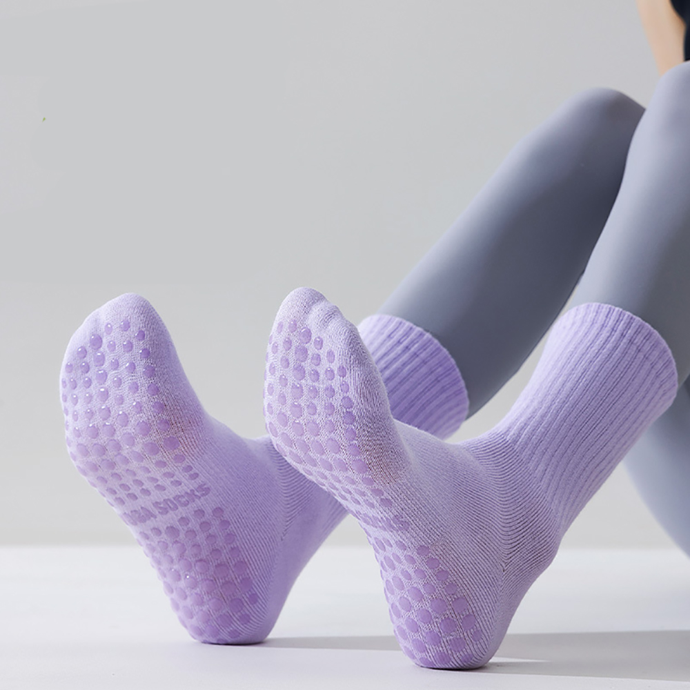 Sports Socks - Hoge kwaliteit dames yogasokken, kleurrijke trendy