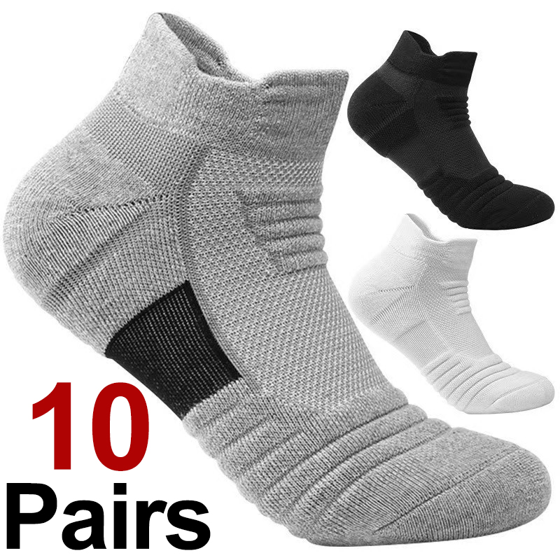 Sports Socks - 10 paar heren hoogwaardige gebreide sportsokken