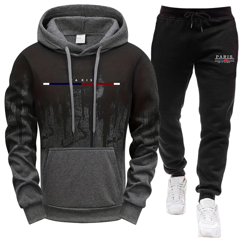 Joggers Pants - Herenset/Hoodie/Broek Herfst Winter Hoodie en Joggingbroek
