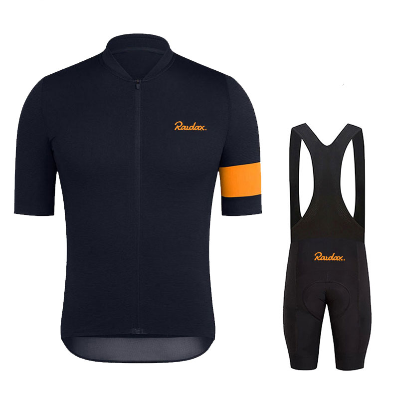 Race Bib - Raudax Heren Fietsjersey Set met Korte