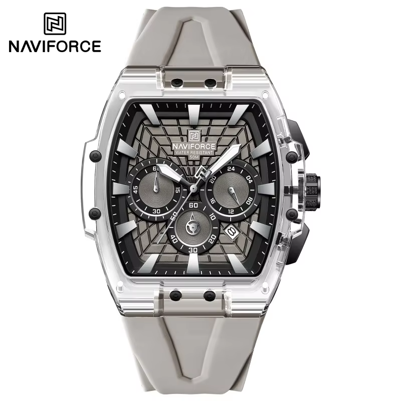 Running Watch - NF6113 NAVIFORCE Heren Multifunctionele Chronograafhorloge met