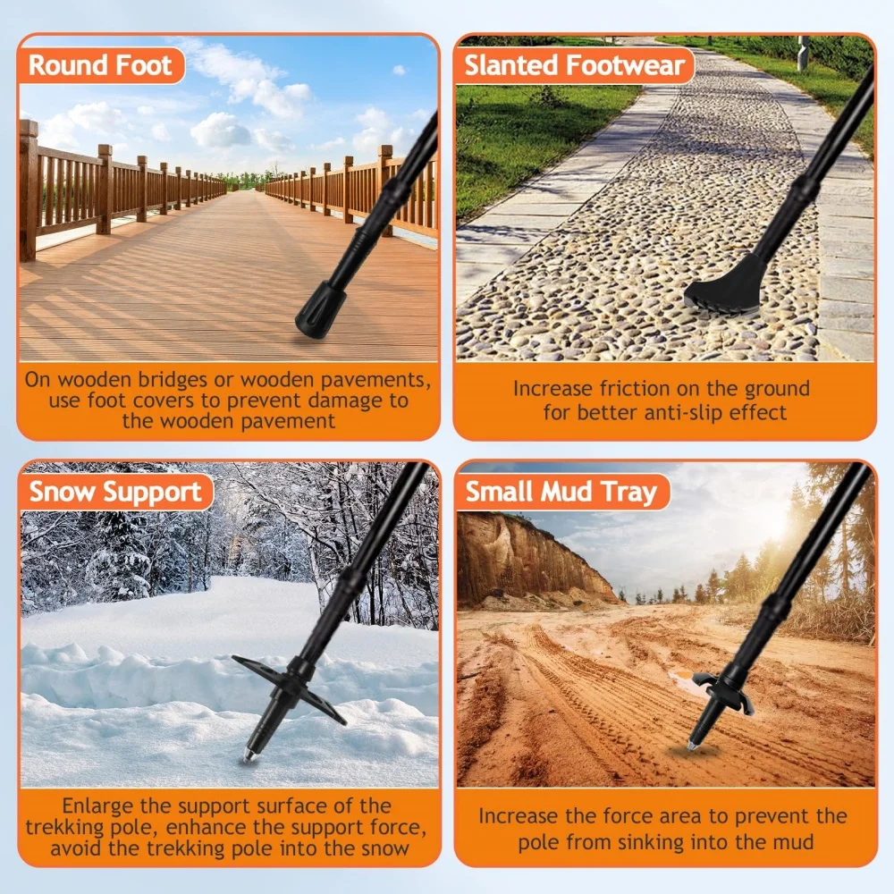2-pack lichtgewicht opvouwbare - Trekking Pole Carbon recensie en prijs