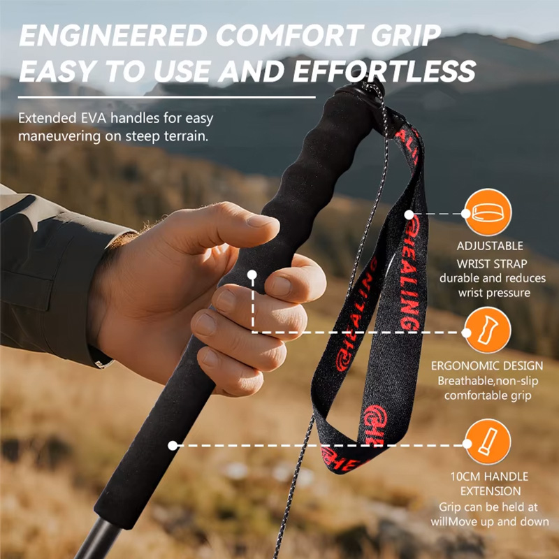 OKHEALING 110g Ultralichte 5-d - Trekking Pole Carbon recensie en prijs
