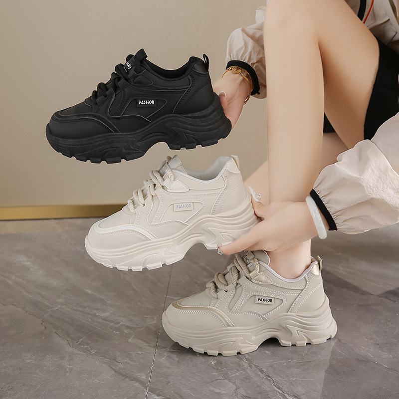 Dames lederen lage papa schoen - Running Shoes Women recensie en prijs