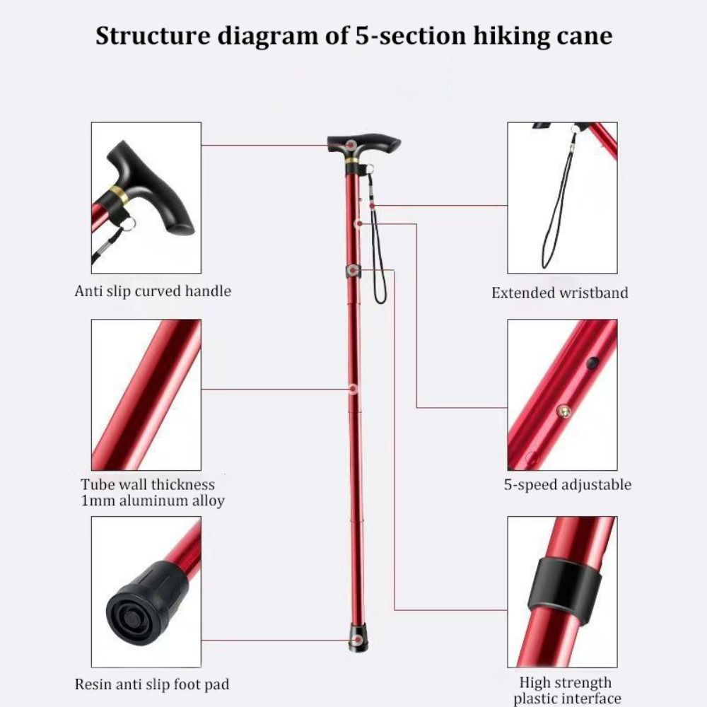 Lichtgewicht, uitschuifbare wa - Trekking Pole Carbon recensie en prijs