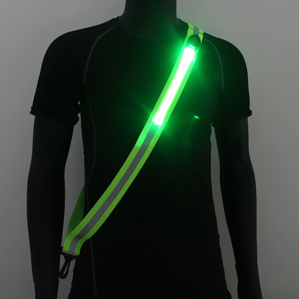 Oplaadbare USB-fiets- en hardl - Running Visibility Gear recensie en prijs