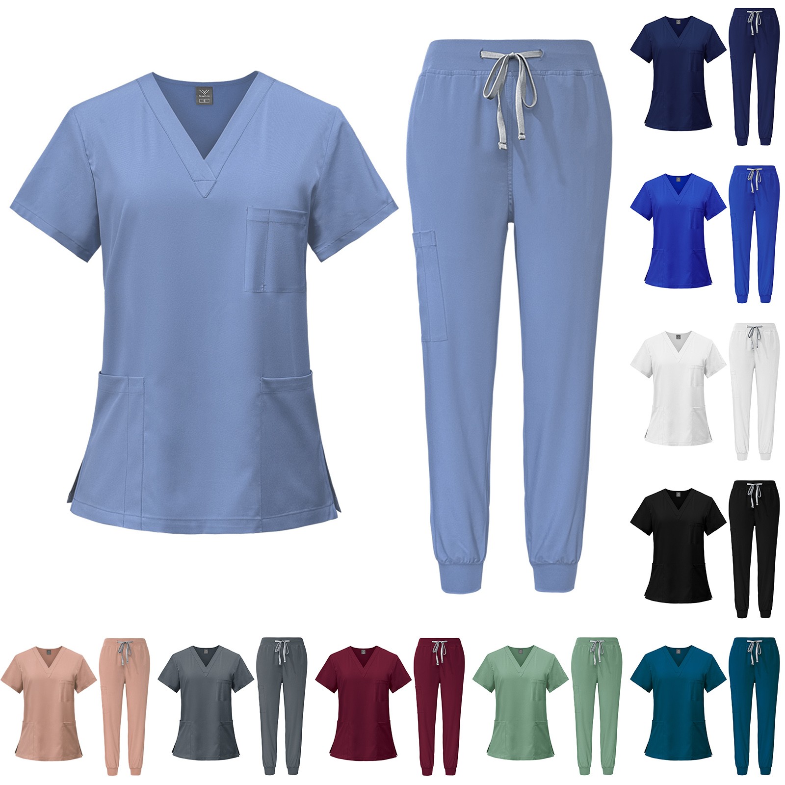 Comfortabele scrubset, medisch - Joggers Pants recensie en prijs