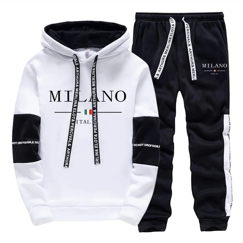 Heren Set/Hoodie/Broek Italië  - Joggers Pants recensie en prijs