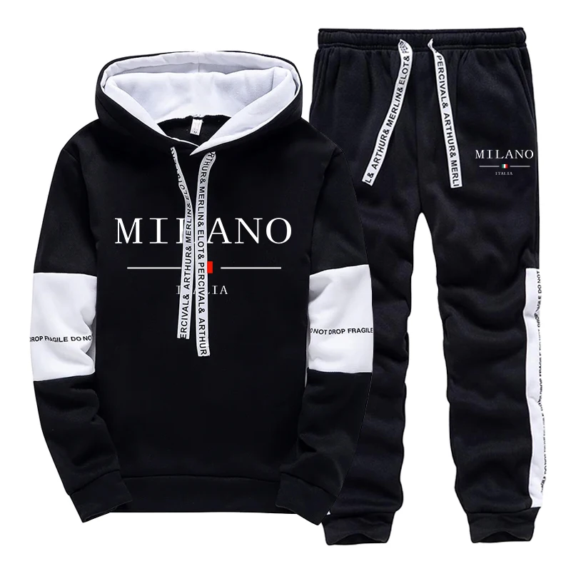 Heren Set/Hoodie/Broek Italië  - Joggers Pants recensie en prijs
