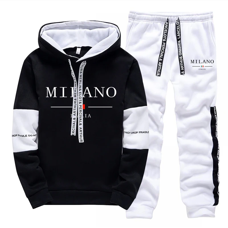 Heren Set/Hoodie/Broek Italië  - Joggers Pants recensie en prijs